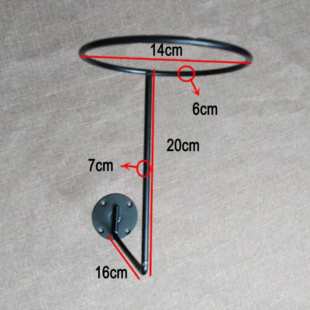 

Helmet Bracket Wall, Coat Hat Hook Coat Hanger Holder Thickened Base With Halmet Holder Hanger Hook Cap Rack Hat Organizer