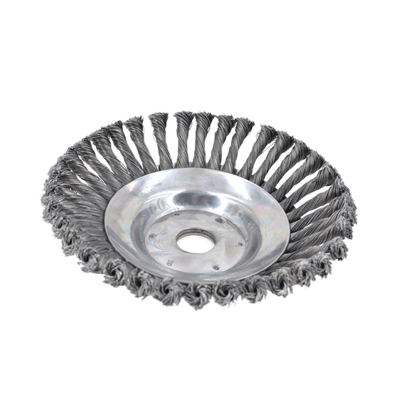 

6/8 Inch Grass Trimmer Head Steel Wire Trimming Head Rusting Brush Cutter Mower Wire Weeding Head for Lawn Mower