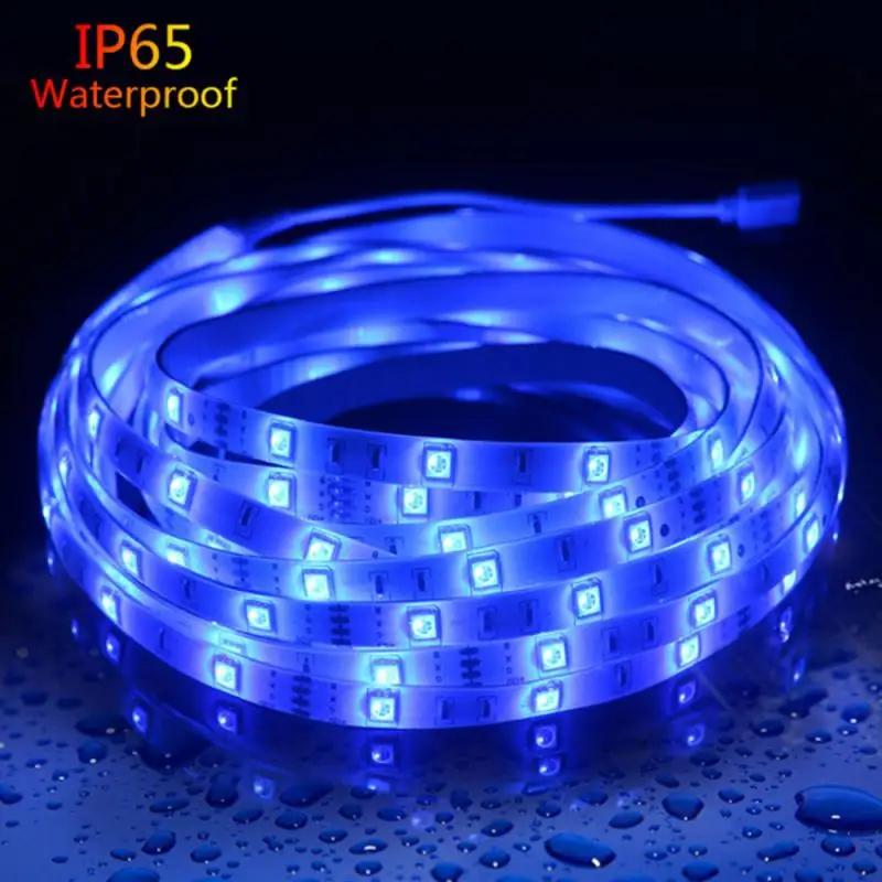 Светодиодная лента гибкая Водонепроницаемая 5/10 м RGB 5050 светодиодсветильник