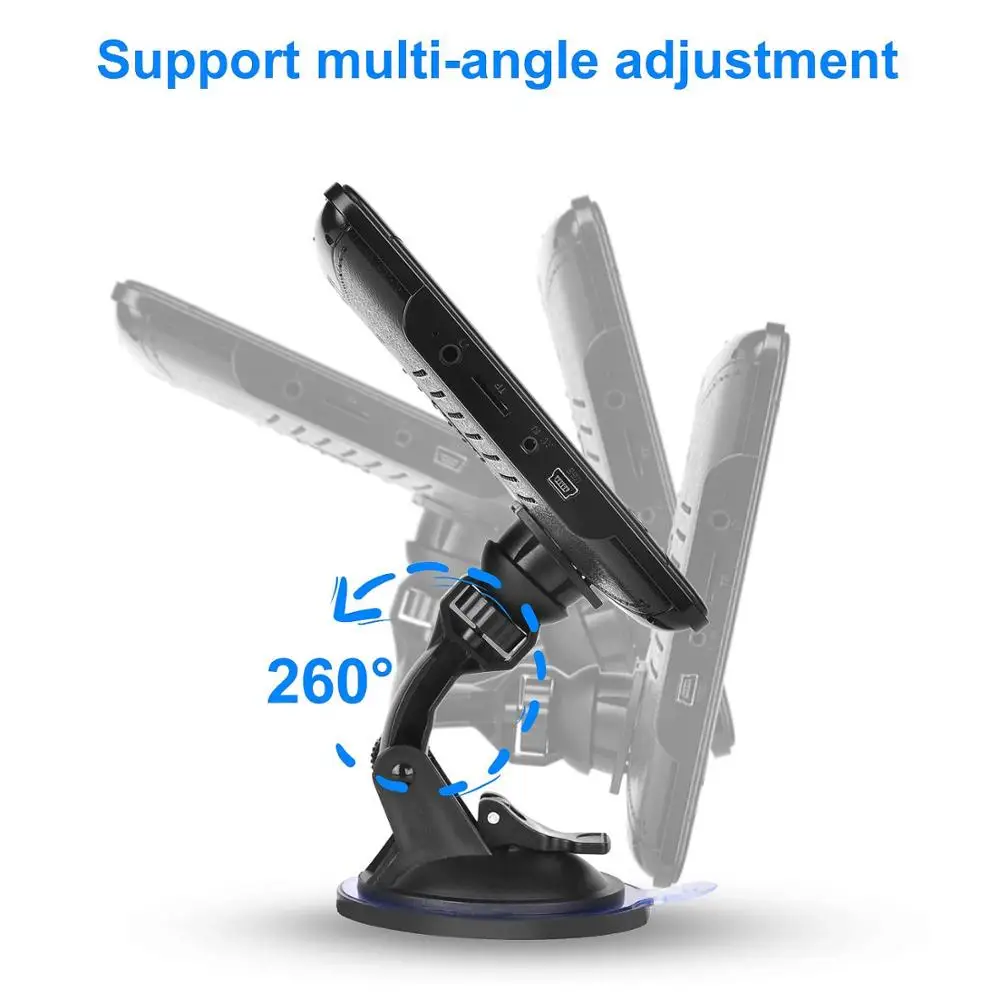 GPS навигация для автомобиля 9 дюймов HD емкостный ЖК дисплей сенсорный экран 256 Мб/с