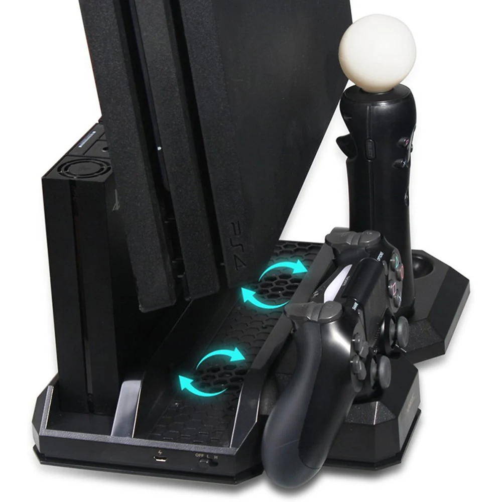Вертикальная подставка для консоли Playstation 4 разъем очков PS4 VR джойстик зарядное