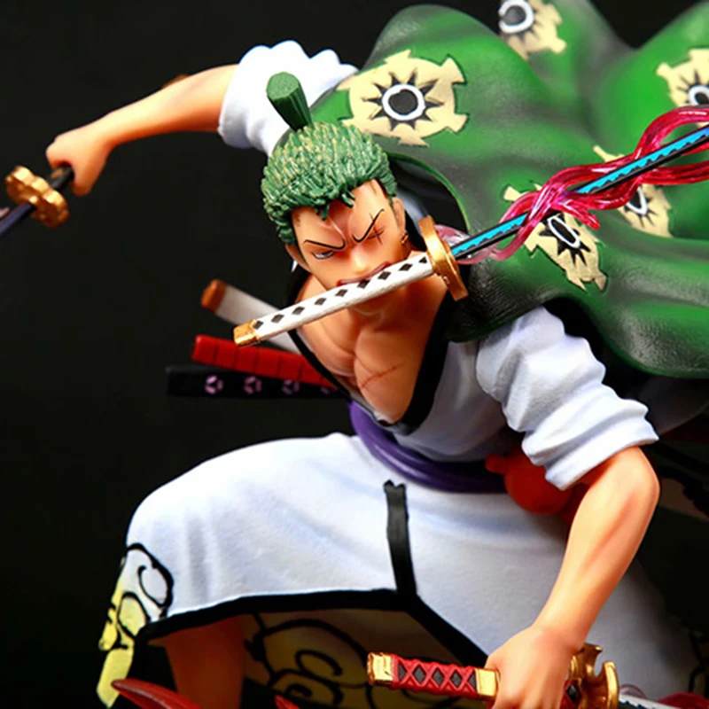 Экшн-фигурки из аниме One Piece Country Three Knife Flow Roronoa Zoro модель кимоно специальный эффект