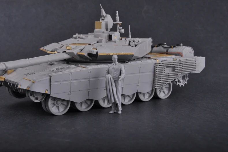 Trumpeter 05549 1/35 русский T-90S Модернизированный MBT главный боевой танк военная сборка