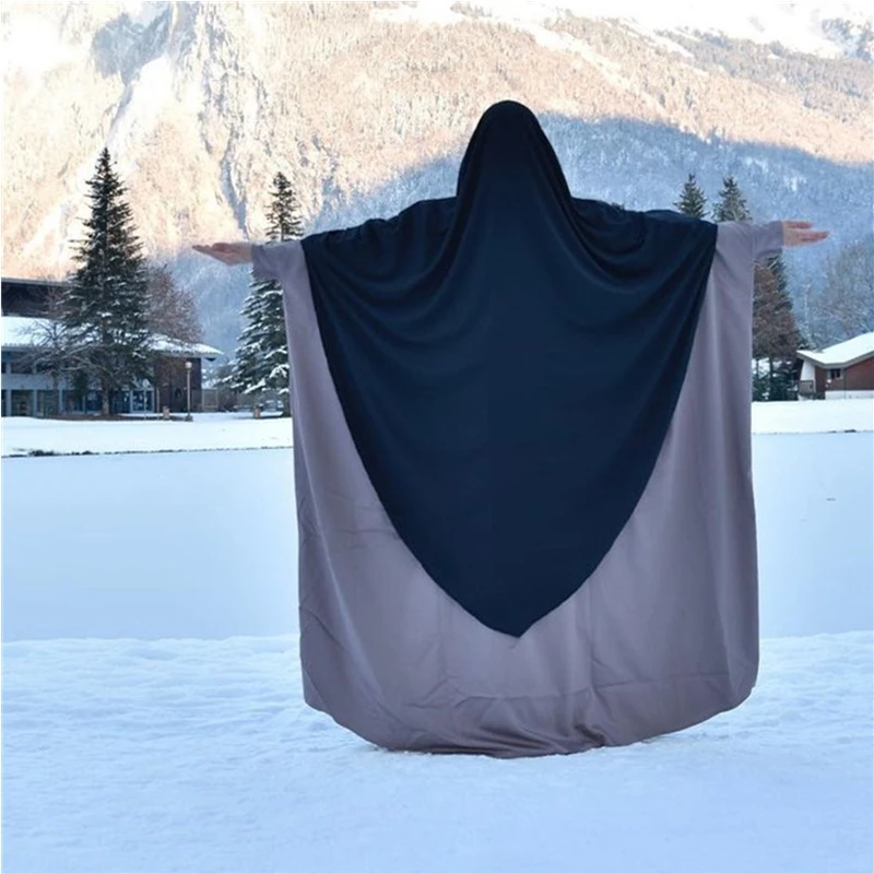 Молитвенное мусульманское платье Рамадан ИД женское абайя цзилбаб длинное