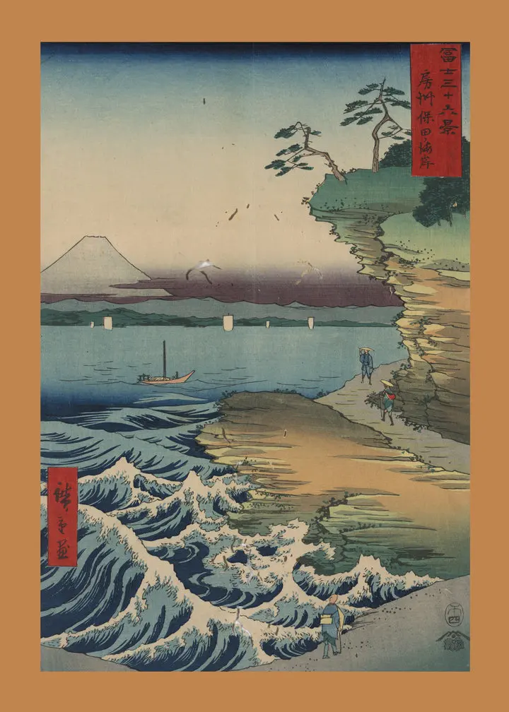 SMT13-4 Ukiyoe плакат японский портрет, холст, живопись в японском стиле ретро Самурай Азиатский воин настенные художественные украшения дома - Цвет: SMT13-4