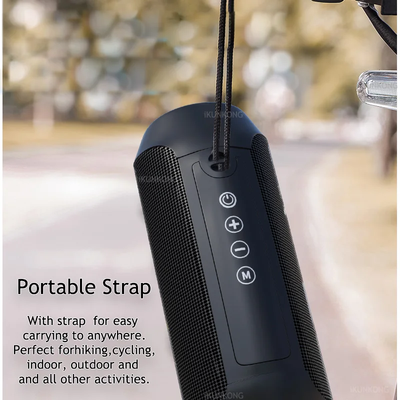 

Waterproof Bluetooth Speaker Portable Wireless Speakers Home Theater Stereo Music Parlantes Soundbar TF AUX USB Caixinha De Som