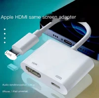 hdmi compatible adapter for iphone to tv digital cable for lightning phone to monitor
