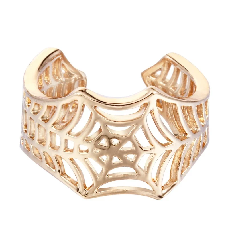 

Disney Marvel Spider-Man Ring, Spider Web Opening Adjustable Ring, Joint Ring Male and Female Temperament