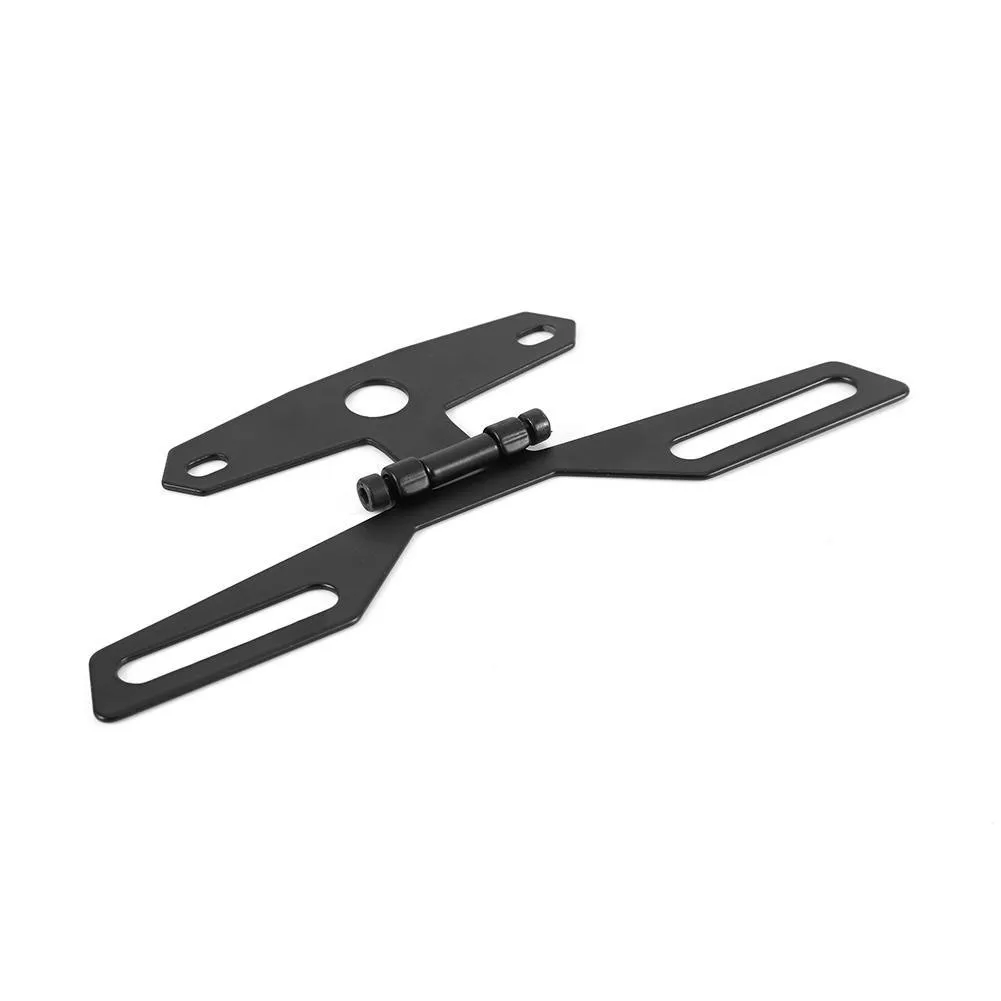 

1 Pcs Bracket Adjustable Brake Tail Light Black For Motorcycle Light Bracket Mount Bracket