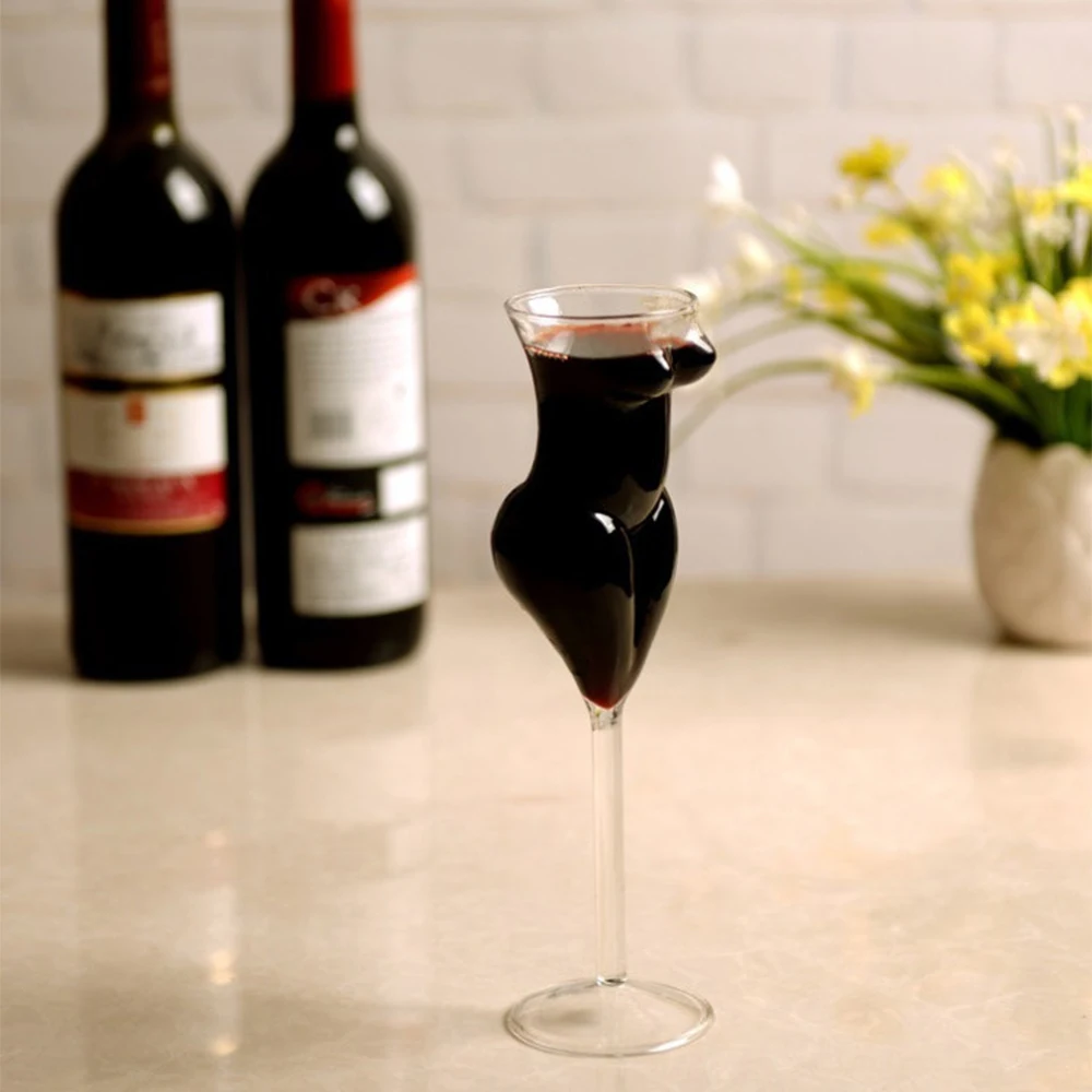 Барная посуда бокал для вина креативный Хрустальный сексуальный без одежды