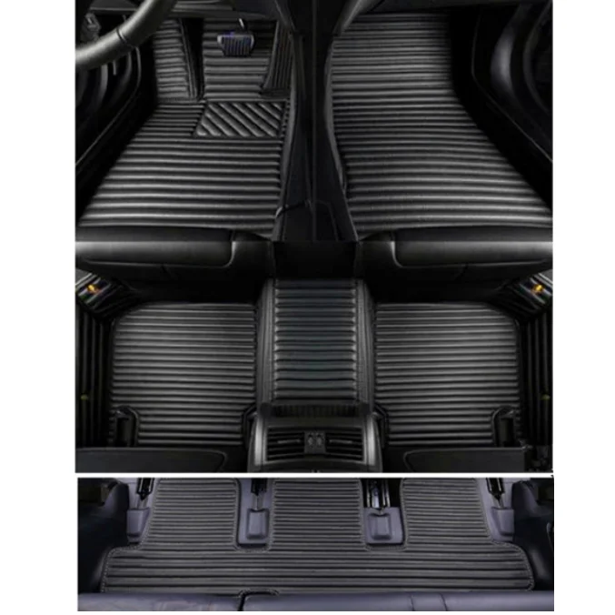 

Специальные автомобильные коврики на заказ + коврик для багажника для Mercedes Benz Vito W447 7 8 9 мест 2019-2014 Водонепроницаемые автомобильные коврики