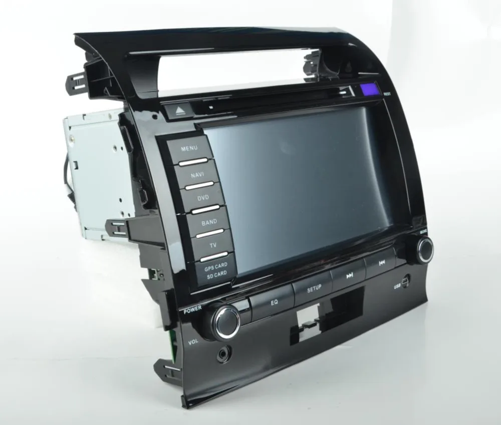 8 дюймовый HD 1024X600 четырехъядерный Android 5.1.1 автомобильный DVD для Toyota Land Cruiser 200 2008 2012