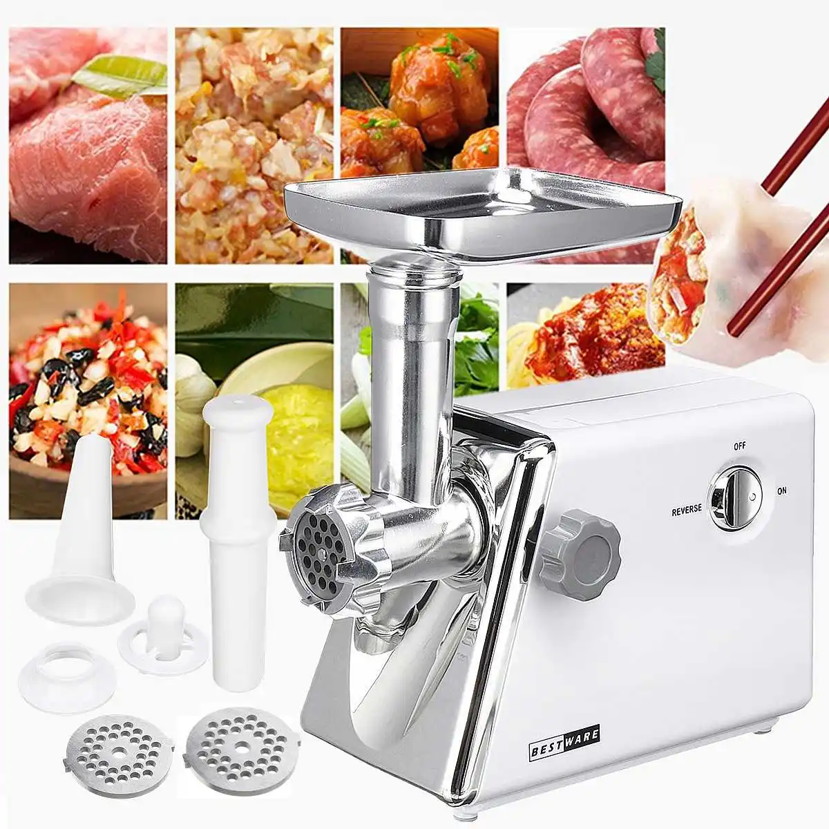 

Мясорубка из нержавеющей стали, 2800 Вт, 220 В