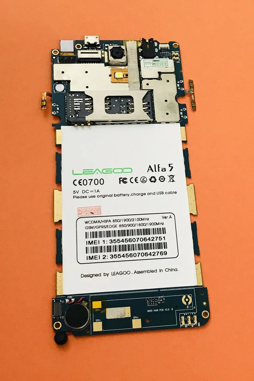 

Used Original mainboard 1G RAM+8G ROM Motherboard for Leagoo Alfa 5 SP7731 Quad Core 5.0" HD Free Shipping