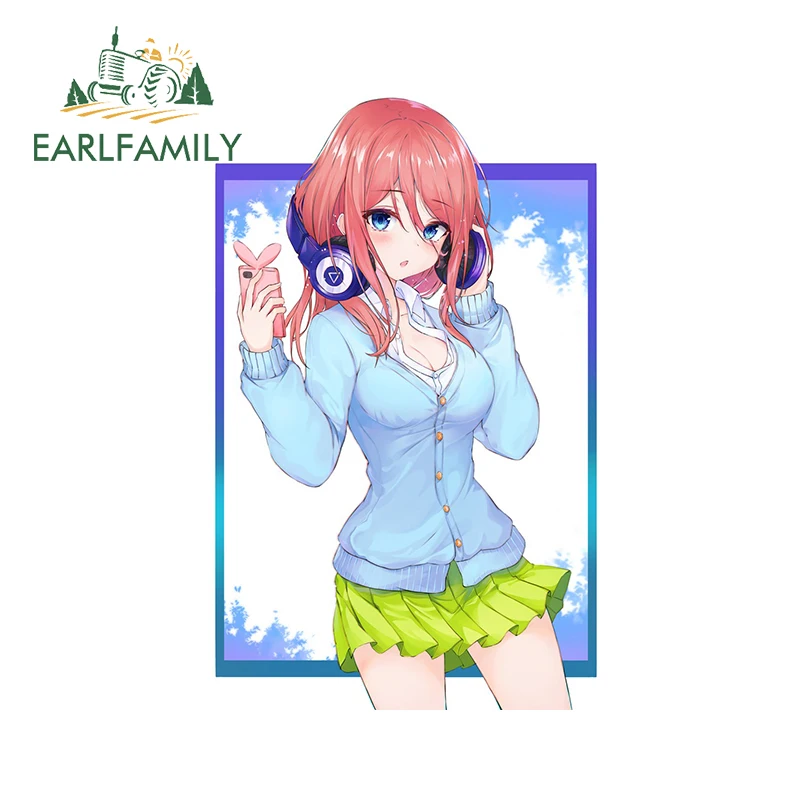 

EARLFAMILY 13 см x 8,3 см для goutoпучка без Hanayome автомобильные наклейки для ноутбука автомобильные наклейки водонепроницаемые наклейки личные украш...