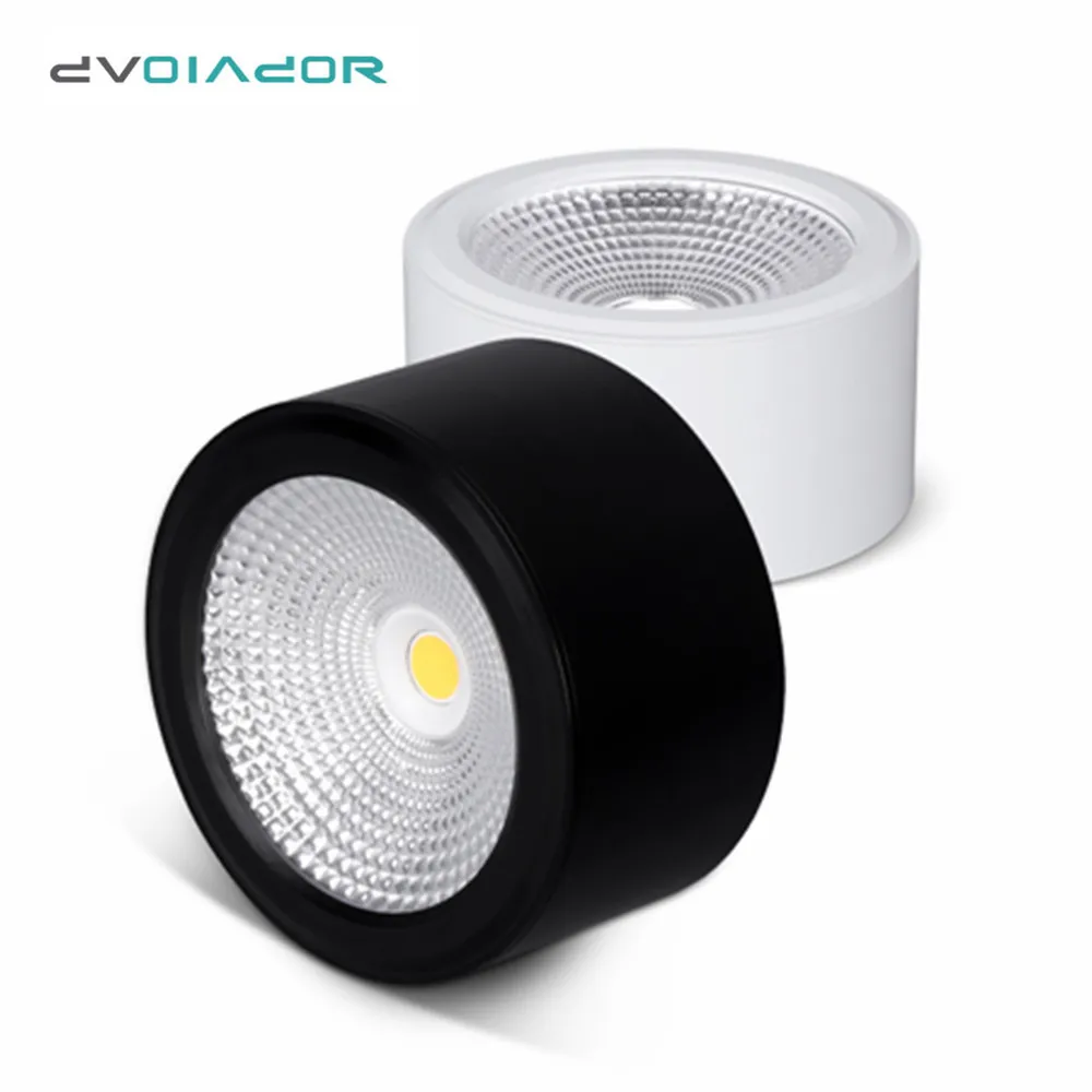 Светодиодный потолочный светильник поверхностного монтажа COB с регулируемой