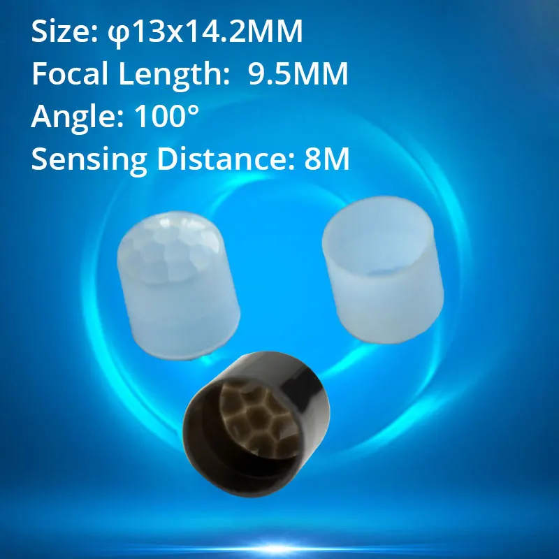 10 шт. инфракрасный датчик для человеческого тела линза Френеля HDPE PIR