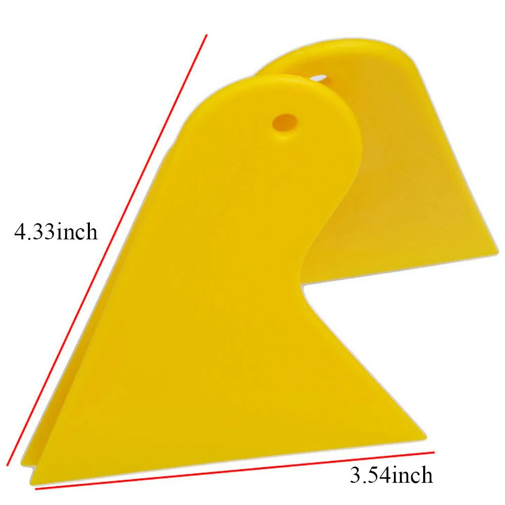 Двухсторонний скребок для автомобильной фольги жесткий цветной пленки Большой