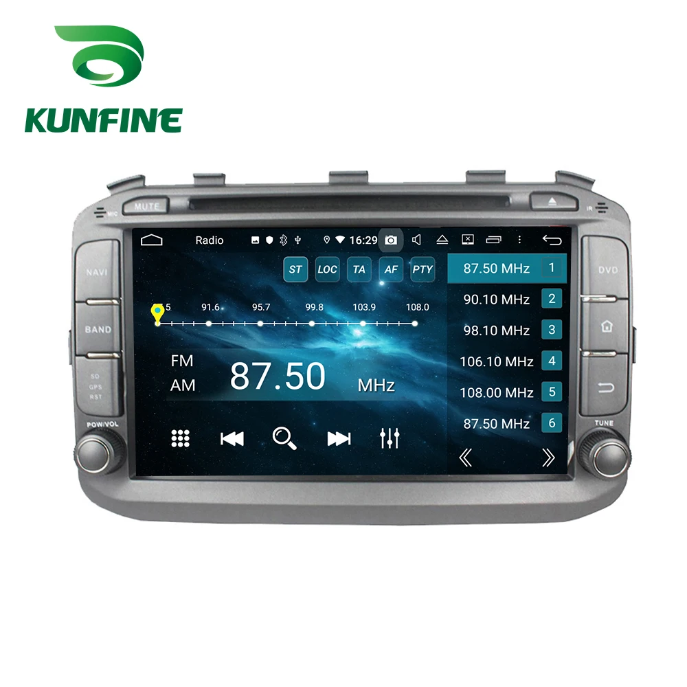Android 9 0 Восьмиядерный 4 Гб ОЗУ 64 ПЗУ автомобильный DVD GPS мультимедийный плеер