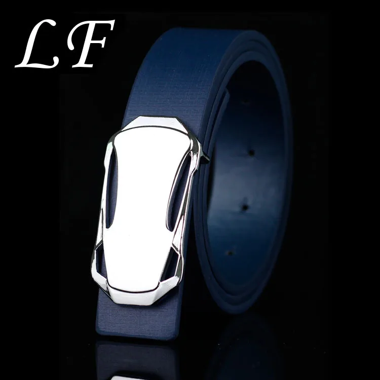

Joker Personality Sports Car Buckle Belt Fashion Casual Smooth Buckle Belt