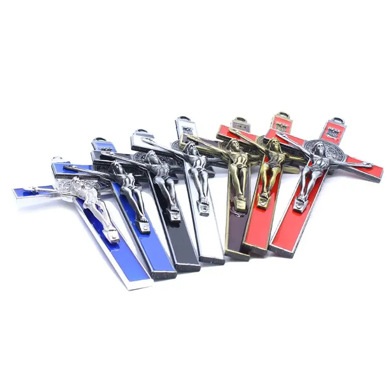 Церковные реликсы Иисуса на стене крест настенный распятие Античный Декор для