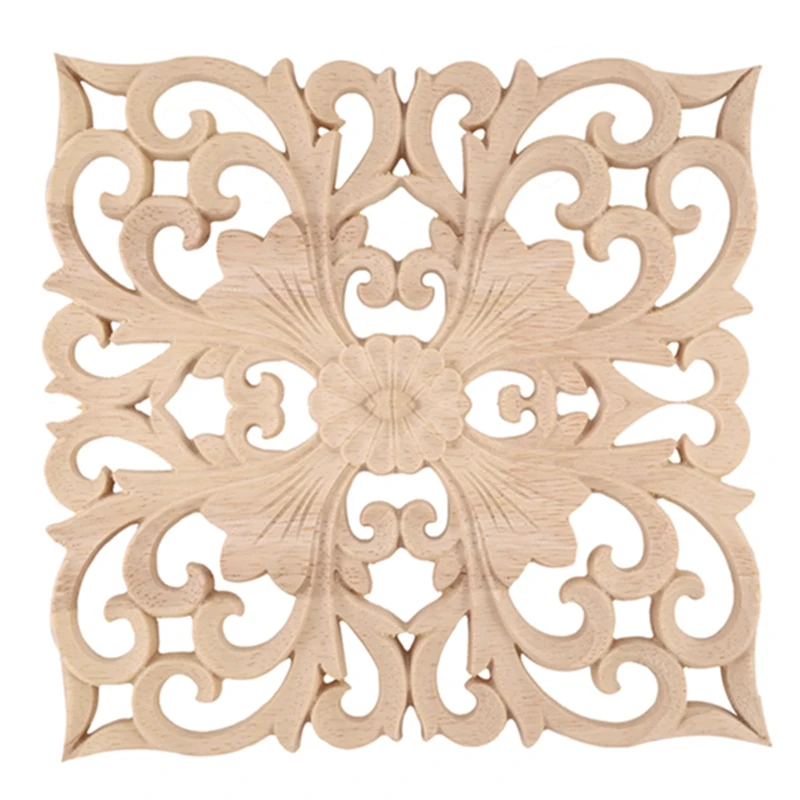 

Wooden Decal Supply European-Style Applique Real Wood Carving Accessories And Retail.Woodcarving