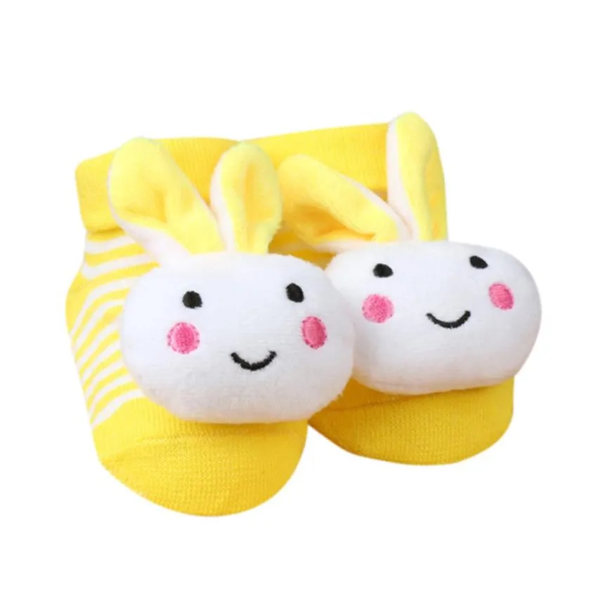 Teletuny/носки унисекс для новорожденных с героями мультфильмов нескользящие носки