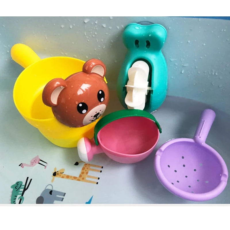 Children's Play Water Beach Toys Baby Bathroom Swimming Pool Parent-child Interactive Shower Water Toys Set