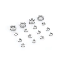 16pcs steel bearing 3x6x2mm 6x10x3mm for wpl c14 c24 b36 mn d90 mn 90 mn99s rc car spare parts upgrade accessories