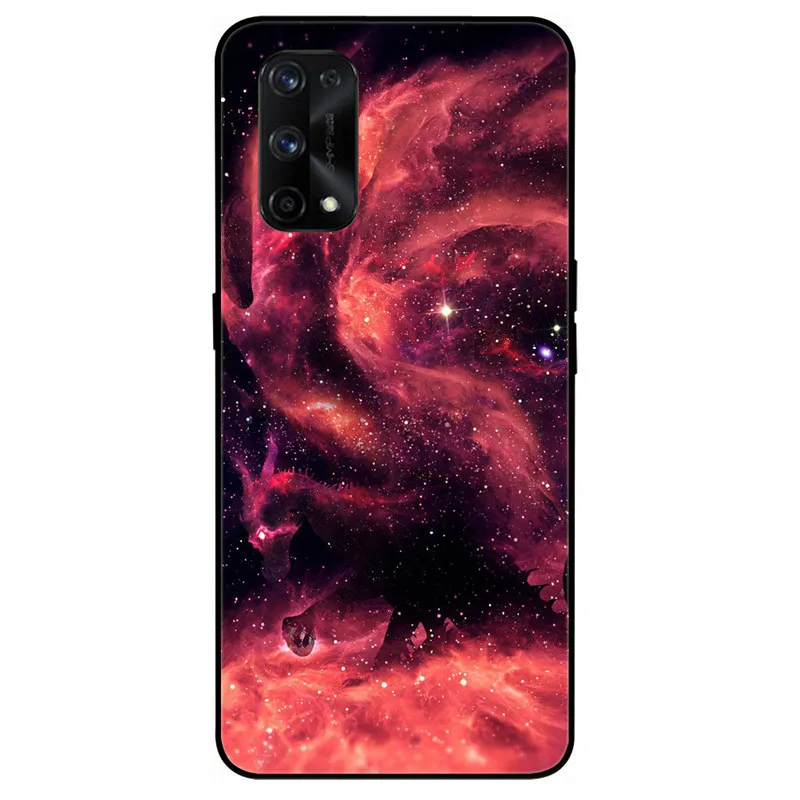 for realme 7 5g case rmx2111 silicone tpu soft phone cover for oppo realme 7 5g cases fundas realme7 5g cute painted coque shell free global shipping