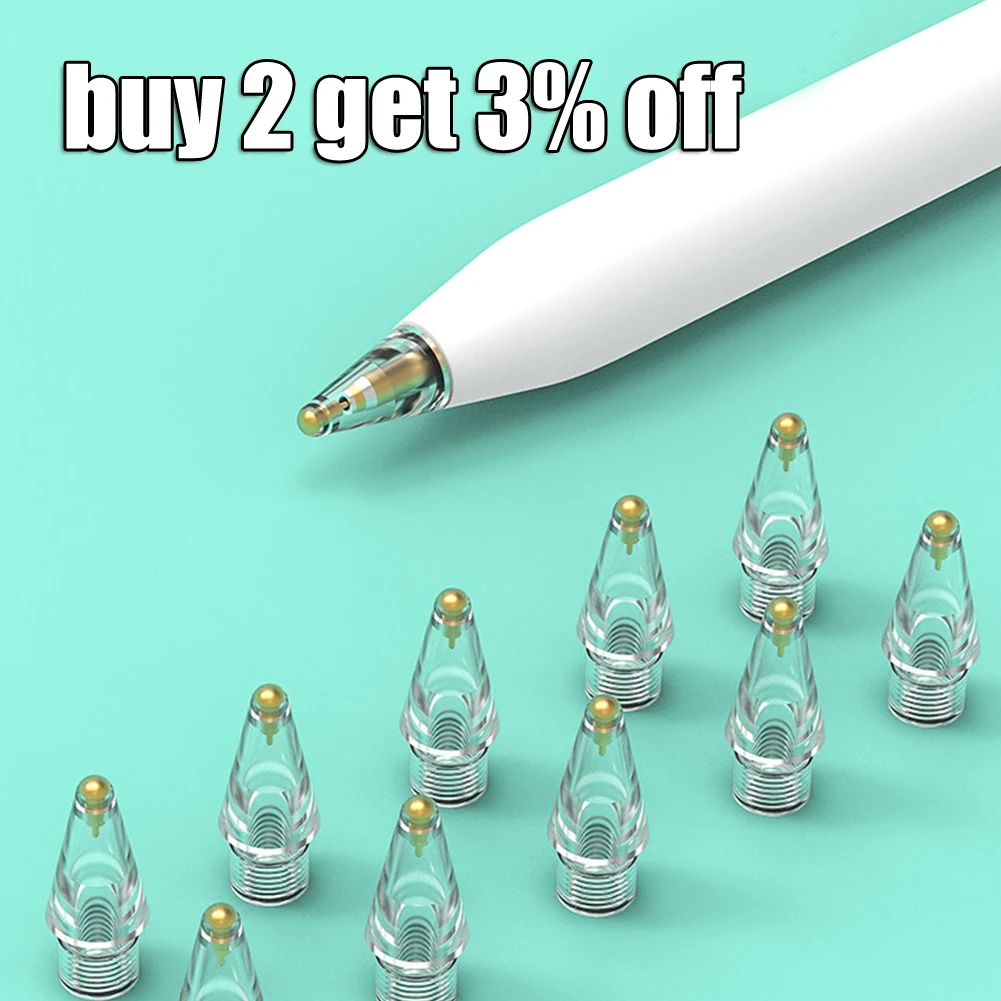 Запасной наконечник из АБС-пластика для Apple Pencil Gen 1/2 стилус iPad | Компьютеры и офис