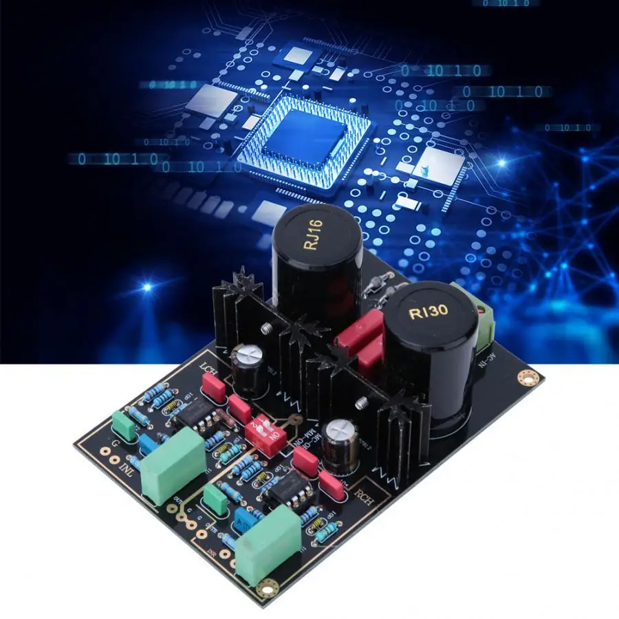Мультиметр Phono Stage Amp Audio Dual Circuit MM/MC HIFI готовая Плата усилителя штатив для