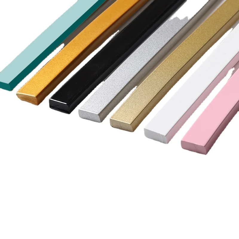 10 Meters PVC Decorative Flat Soft Line Plaster Square Ceiling TV Background Wall Mirror Frame Strip | Дом и сад
