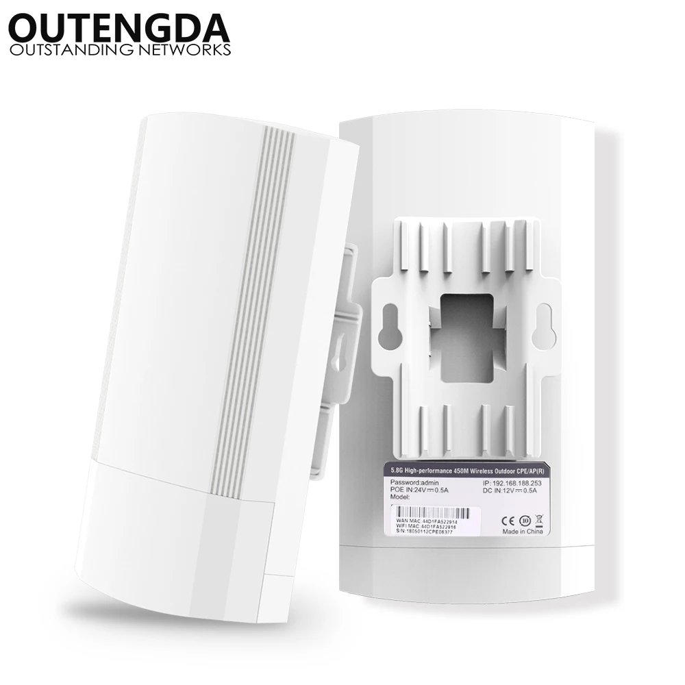5GHz Outdoor CPE Elevator Wireless Bridge 1-2KM Long Range 900Mbps AP Router Access Point WIFI Repeater Extender Support PoE