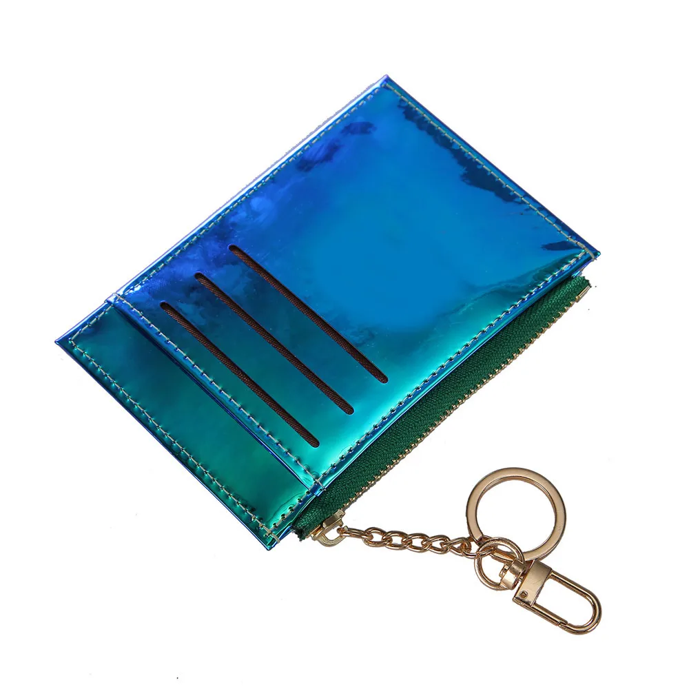 Fashion Women Laser ID Credit Card Bank Holder Wallet Business Coin Money Key Bag Purse Case Pouch | Багаж и сумки
