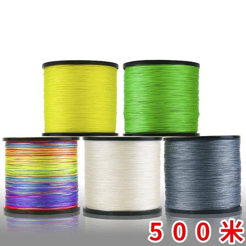 

Braided Fishing Line 8 Strands 500M PE Multifilament Cord fishing tackle 2020 For Fishing Japan Saltwater