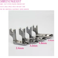 5pc 2 4 8mm edge steel flat stitch binding presser feet for industrial sewing machine tools accessories tailor sewing tools1209