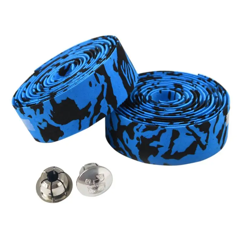 

1Pair Road Bike Bicycle Handlebar Tape Camouflagebelt Cycling Handle Belt Non Slip Absorb Sweat