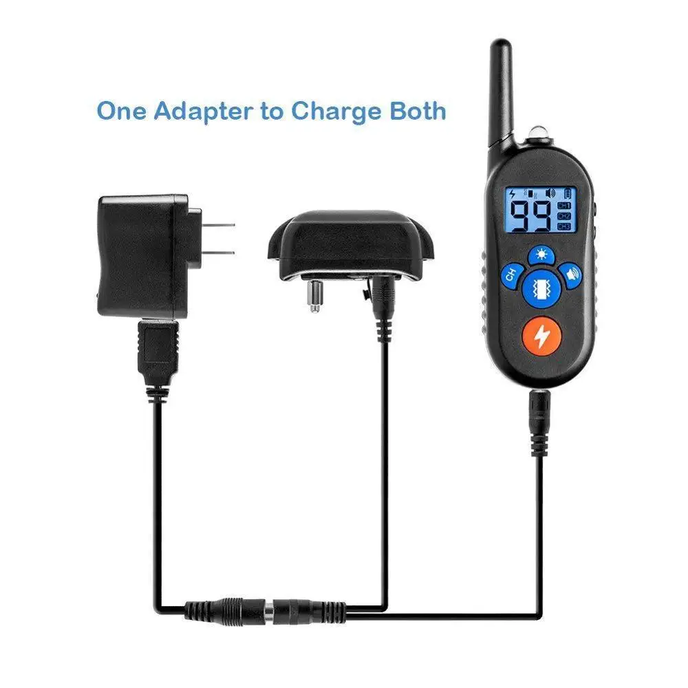 Оригинальный ошейник для дрессировки собак 800 м с электрическим дистанционным