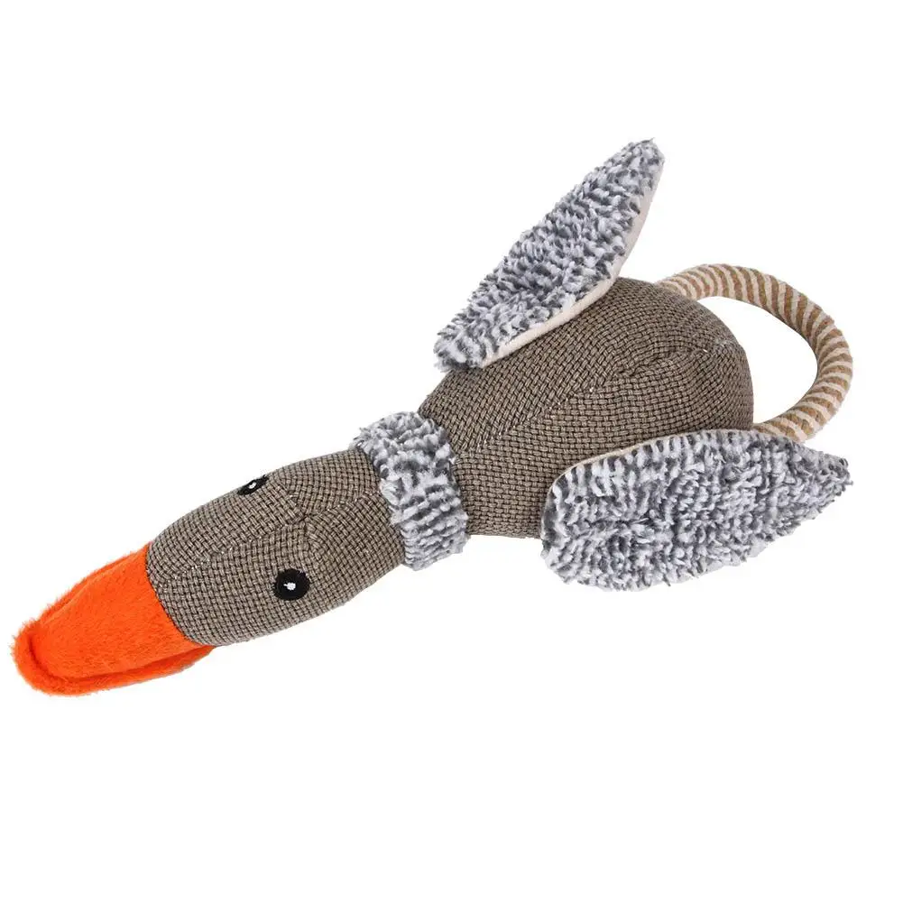 Funny Pet Dog Chew Toys Teeth Grinding Cleaning Interactive Sound Plush Toy Teether for Medium Large Golden Retriever Dogs | Дом и сад