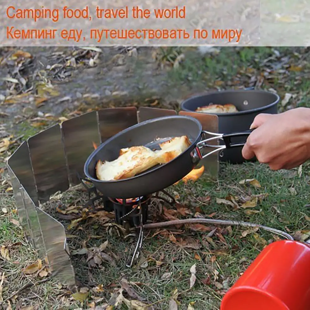 Портативная горелка для кемпинга с несколькими горелками уличная пикника