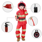 2022, Детская Униформа пожарного, Сэм, косплей, костюмы пожарного на Хэллоуин, карнавальные аксессуары, командная одежда для детей