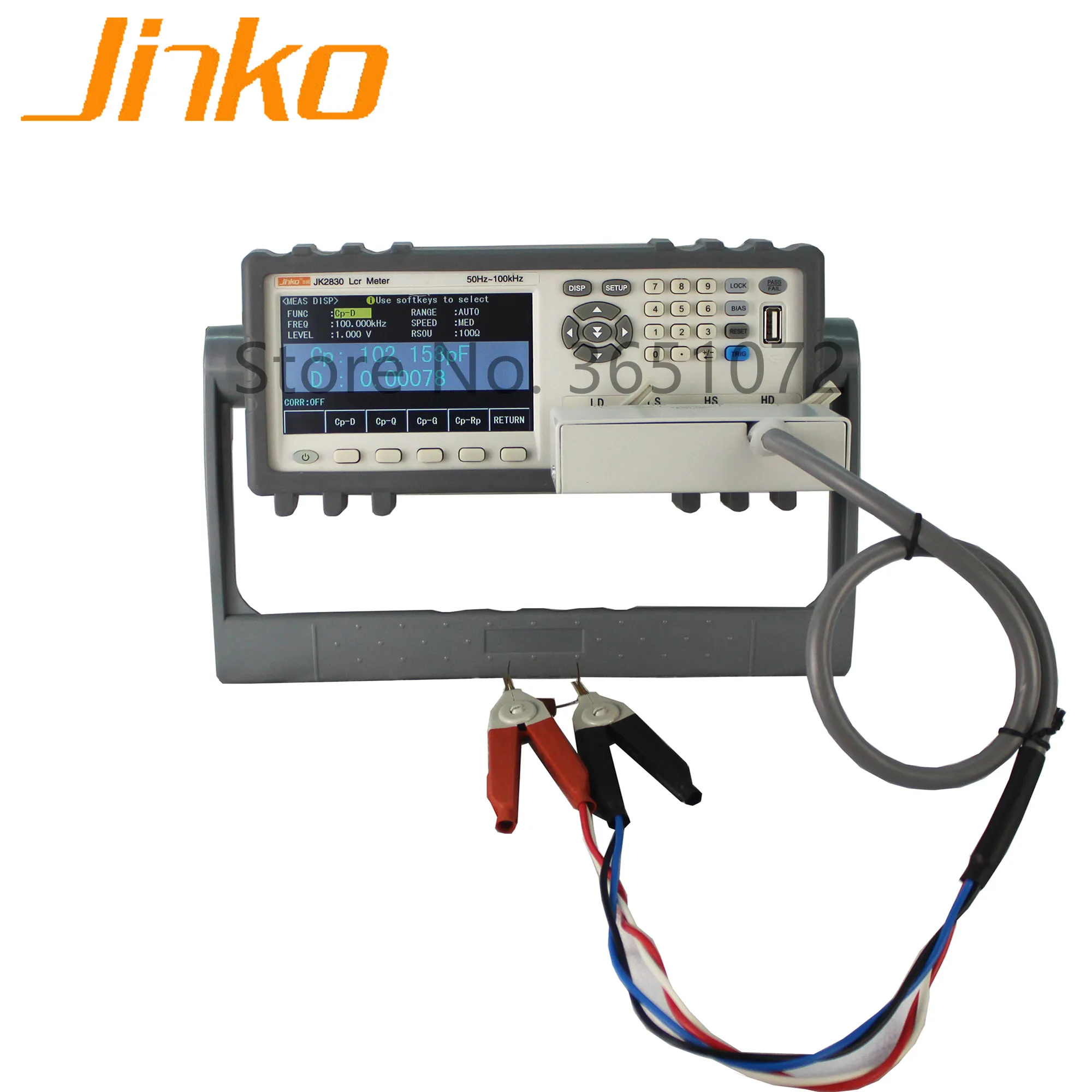 JK2830 LCR метр 50 Гц 100 кГц с 34 частотными точками RLC метр|Измерители сопротивления| |
