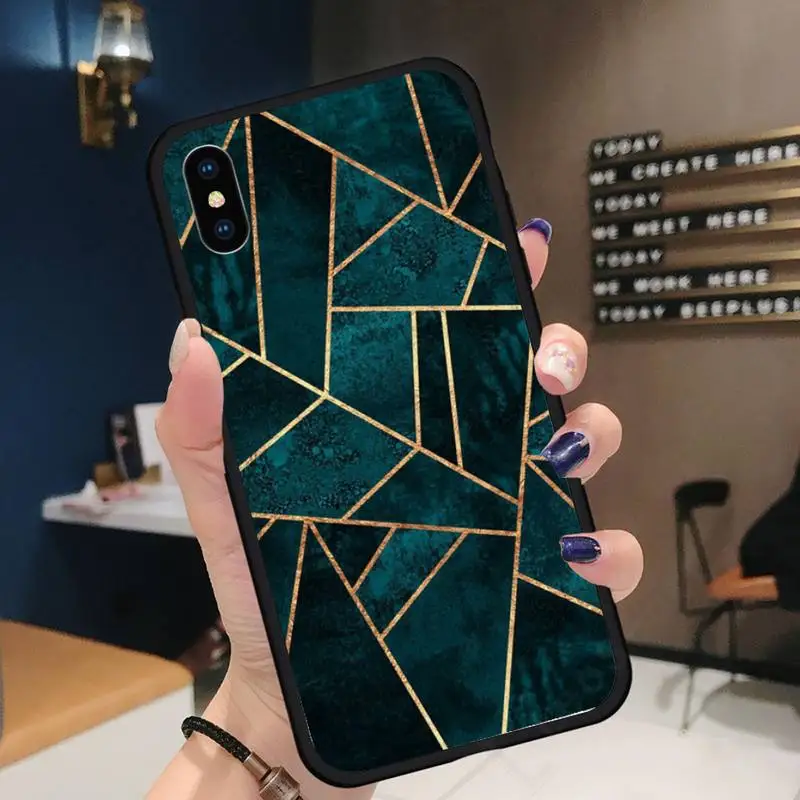 

Marble Geometri Phone Cases for iPhone 11 12 pro XS MAX 8 7 6 6S Plus X 5S SE 2020 XR