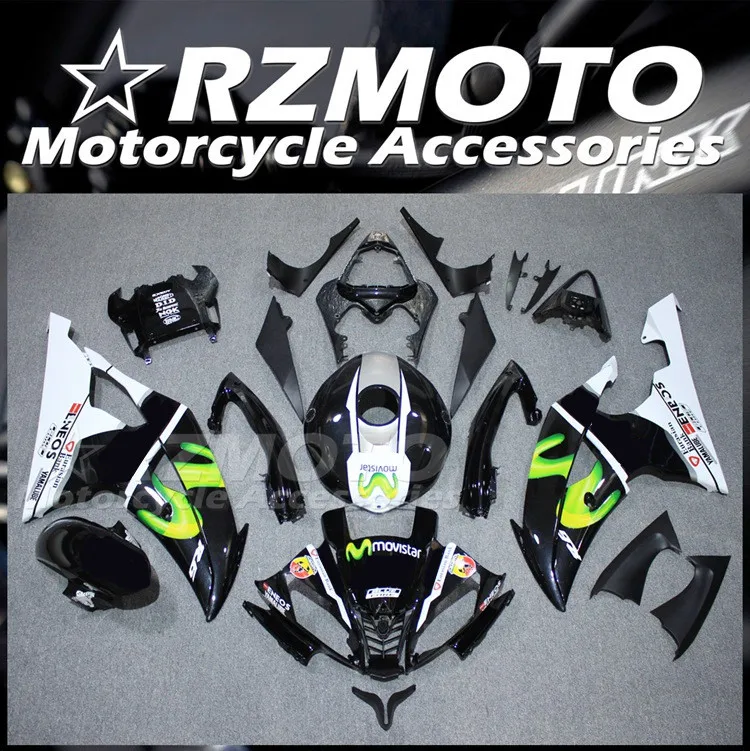 

Новый комплект обтекателей пресс-форм ABS для YAMAHA YZF- R6 2008 2009 2010 2011 2012 2013 2014 2015 2016 + крышка бака Movistar