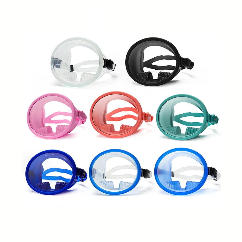 

Adult Dive Waterproof And Anti-fog Diving Goggles Panoramic Wide View Swimming Tube Underwater Glasses Snorkeling Dive Equipment