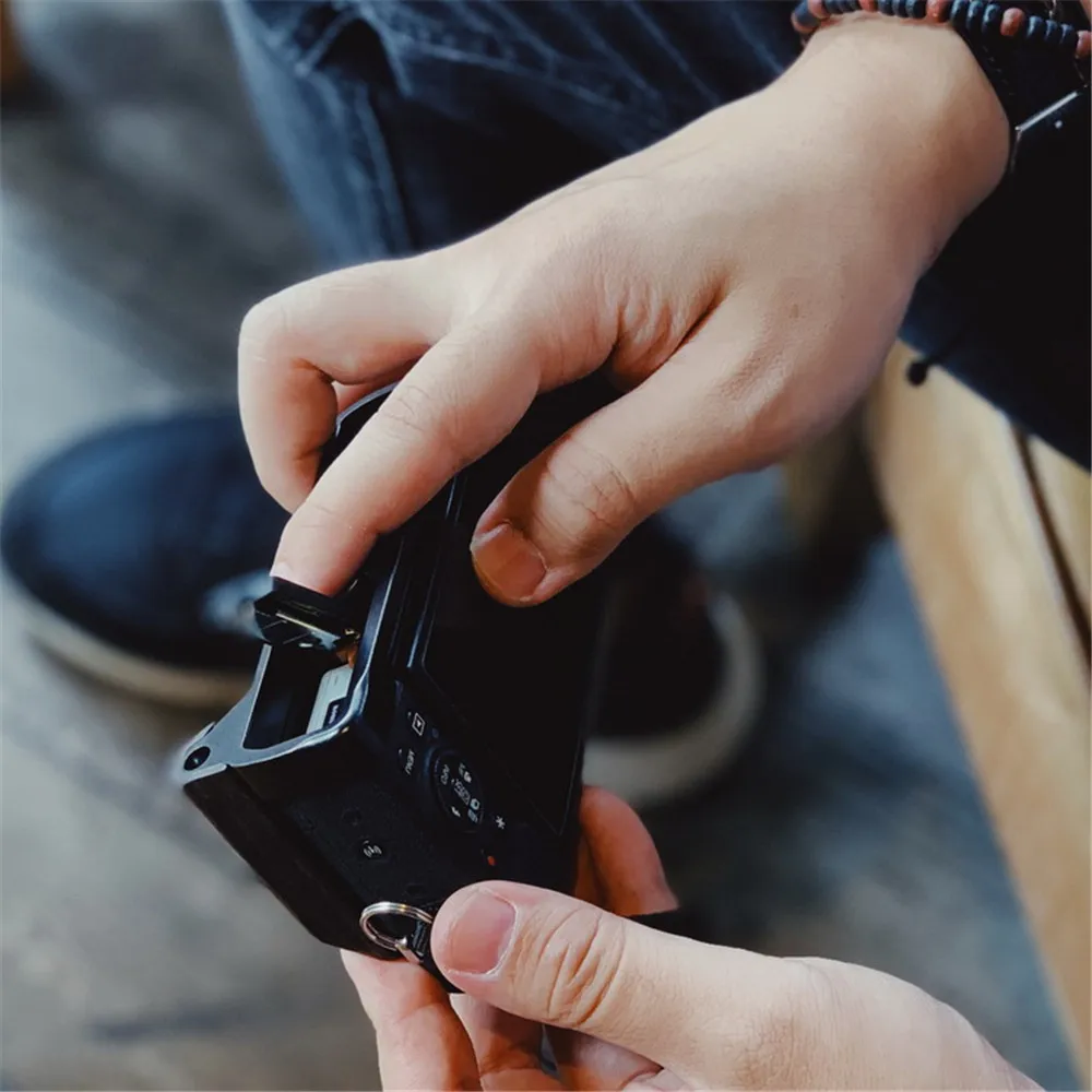 Деревянная рукоятка с алюминиевой основой Кронштейн для CANON G7X