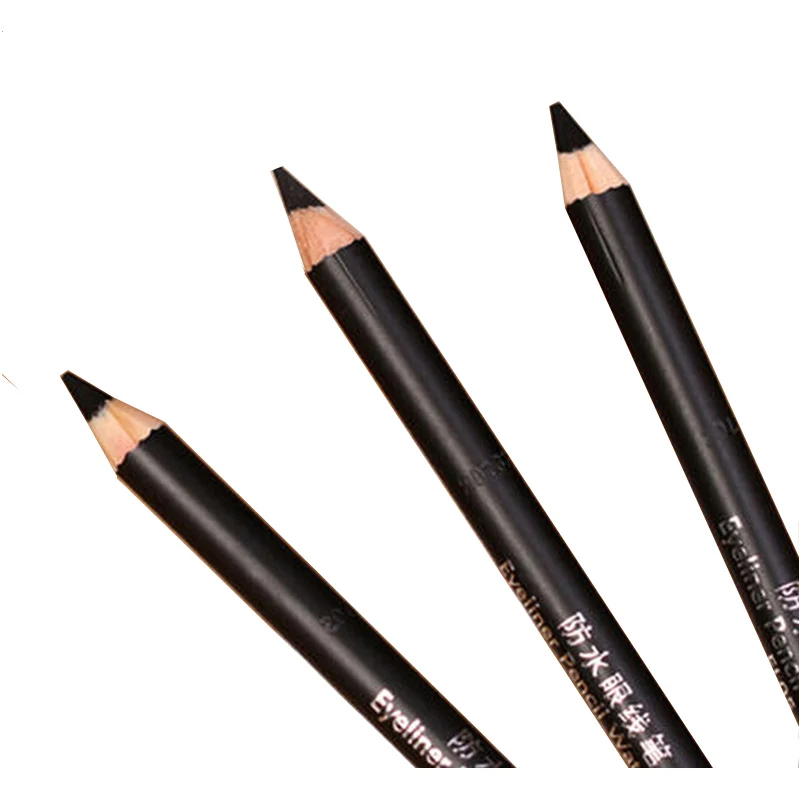 3 шт. подводка для глаз специальная Водостойкая Подводка макияжа не маркая Черный