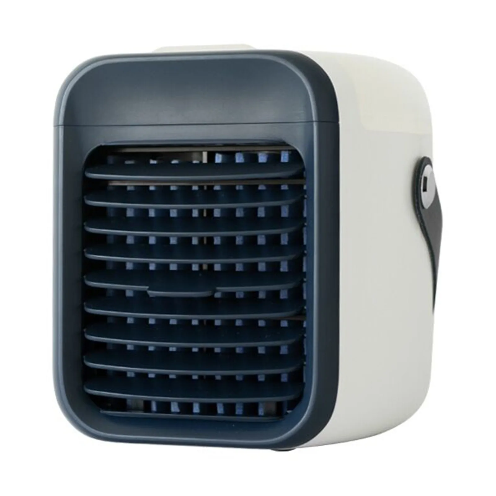 

Portable Air Cooler Fan Mini Usb Air Conditioner 7 Colors Light Desktop Air Cooling Fan Humidifier Purifier For Office Bedroom