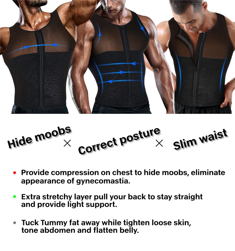 Junlan моделирующее белье для мужчин корсет контроля тела корректирующий животик